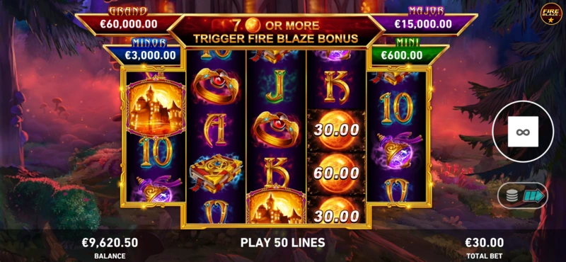 Red Wizard Fire Blaze slot demo